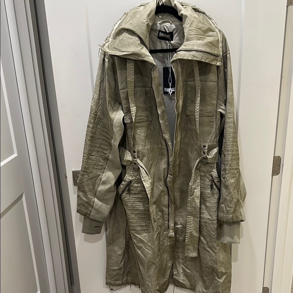 Darker Wavs FREQUENCY CARGO POCKET JACKET